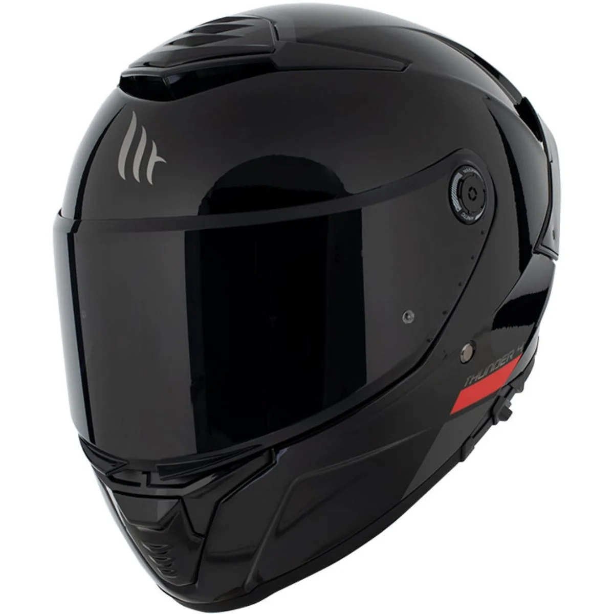 Capacete MT Thunder 4 SV Solid A1 Preto Fosco - Spinelli Motos